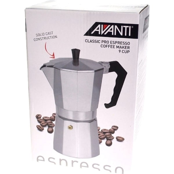 Avanti 9 Cup Classic Pro Espresso Coffee Maker Percolator