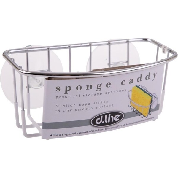 D.Line Chrome Sponge Caddy