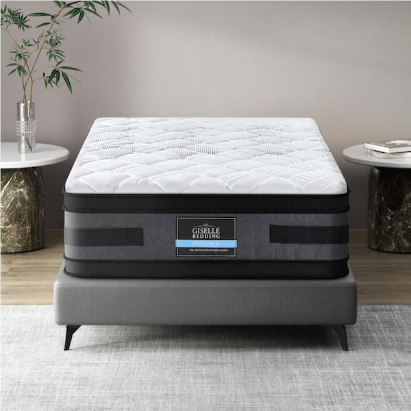 Giselle 36cm Mattress Cool Gel Memory Foam Pocket Spring Double-sided Bed KS