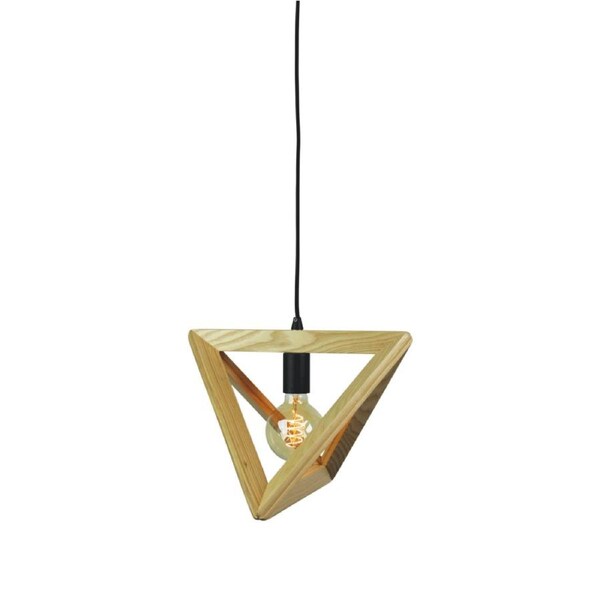 Trap Triangle Pendant Light Black Suspension