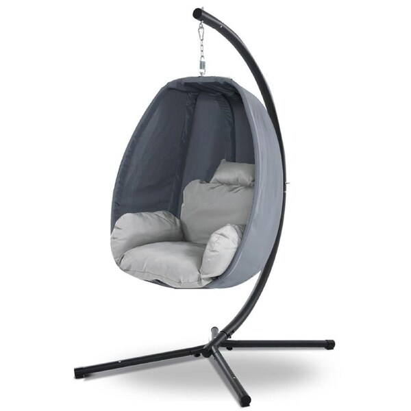 Gardeon Outdoor Swing Chair Egg Hammock Hanging Pod Canopy Seat Furniture