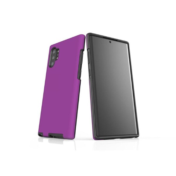 For Samsung Galaxy Note 10+ Plus Armor Case, Shockproof Back Cover in Purple