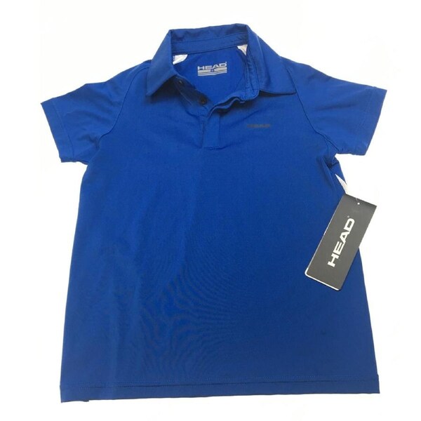 Head Boys Youth Pace Polo Shirt Childrens - Blue 8y