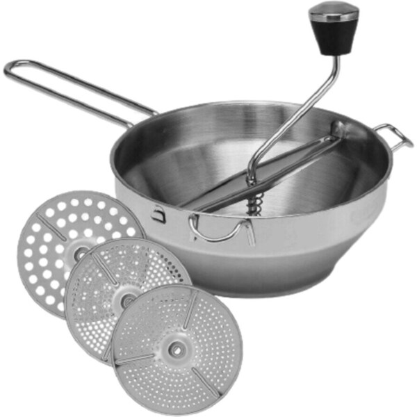 AVANTI Rotary Food Mill + 3 Discs Mouli Potato Ricer Vegetable Food Chopper