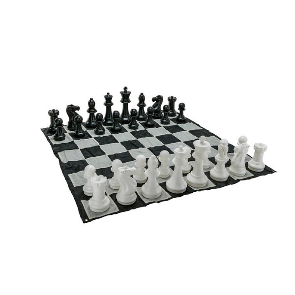 Mega Size Plastic Outdoor Chess Game Set 1.5X1.5M