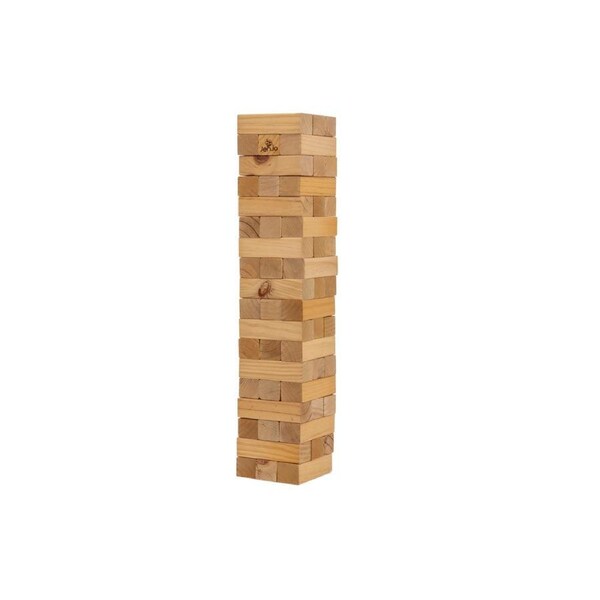 54 Piece Mega Jenjo Outdoor Wooden Block Game 91cm