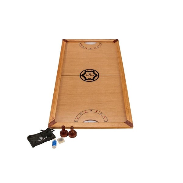 Wooden Shuffle Puck Ice Hockey Game 128x67cm