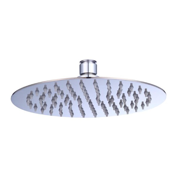 200mm Shower Head Round 304SS Polished Chrome Finish
