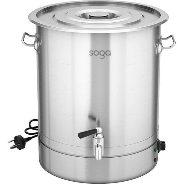 SOGA 48L Stainless Steel URN Commercial Water Boiler 2200W