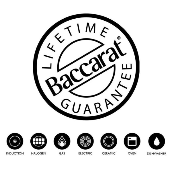 Baccarat iconiX Stockpot with Lid 7.2L/ 7.2L/24cm