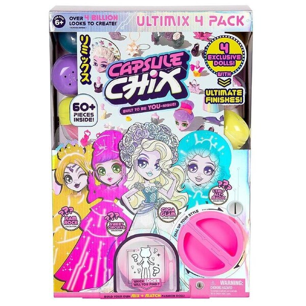 Capsule Chix Season 1 Ultimix 4 Pack