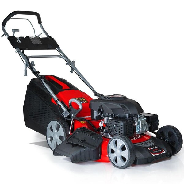 Baumr-AG Petrol Lawn Mower 248CC 21" Inch Electric Start Self-Propelled Lawnmower, 4-Stroke