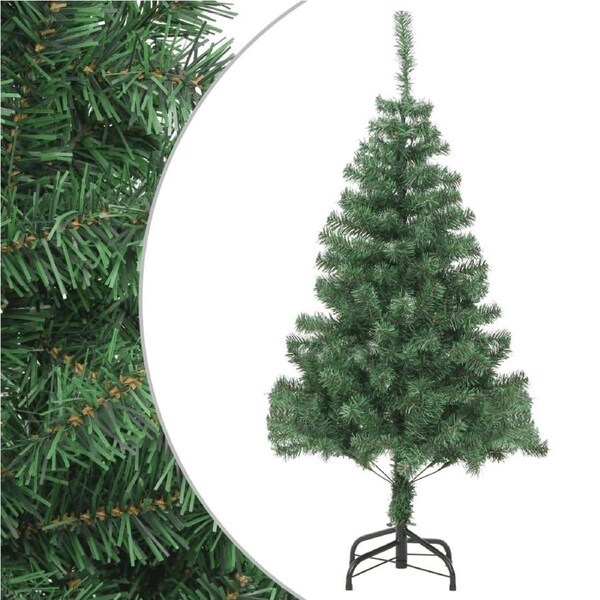 Artificial Christmas Tree with Steel Stand 210 cm 910 Branches vidaXL