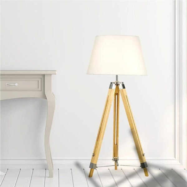 Unique Modern Wooden Floor Lamp
