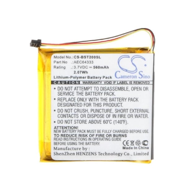 Beats Studio 2.0 Studio 3.0 B0500 B0501 A1914 Solo Pro Wireless Headphone Replacement Battery, For Part AEC643333 PA-BT05