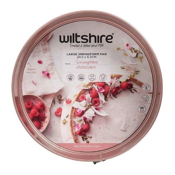 Wiltshire Rose Gold Non Stick Springform Pan 24.5cm