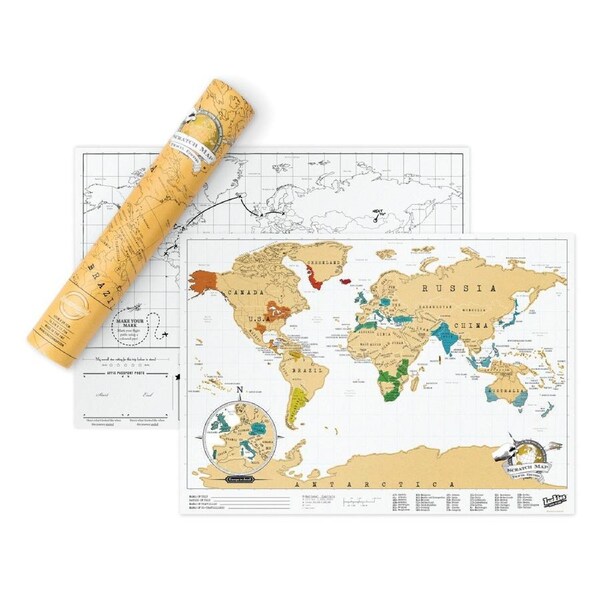 Luckies Scratch Map Travel Edition
