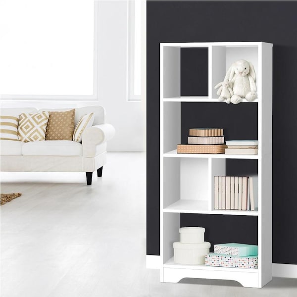 6 Tiers Artiss Bookshelf - ANA White