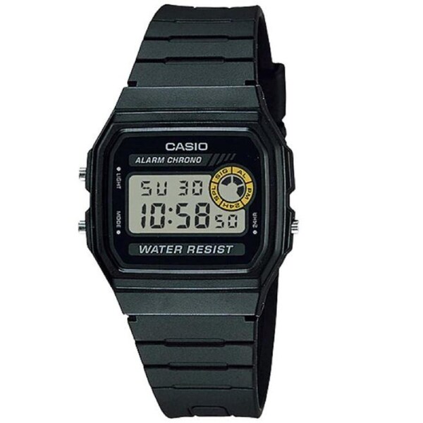Casio Black Basic Retro Vintage Series Unisex Digital Watch F-94WA-8