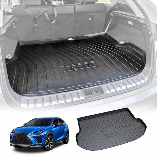 Heavy Duty Waterproof Cargo Mat Boot Liner Luggage Tray for Lexus SUV NX200 NX200t NX300 NX300h 2014 2015 2016 2017 2018 2019 2020 2021