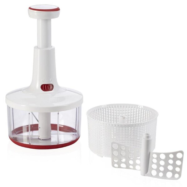 Leifheit Twist Cut Fruit & Vegetable Cutter / Chopper Manual Food Processor