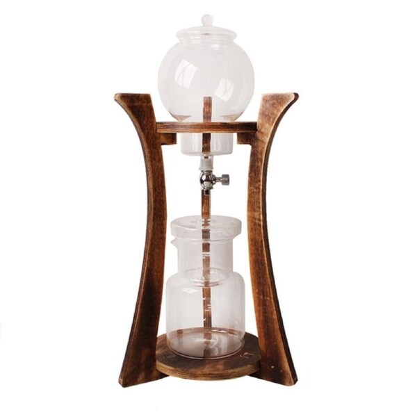 Coffee Culture Cold Drip Coffee Maker - Wood Stand - 600ml