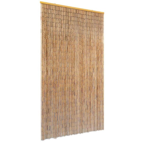 Insect Door Curtain Bamboo 100x200 cm vidaXL