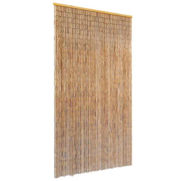 Insect Door Curtain Bamboo 100x220 cm vidaXL