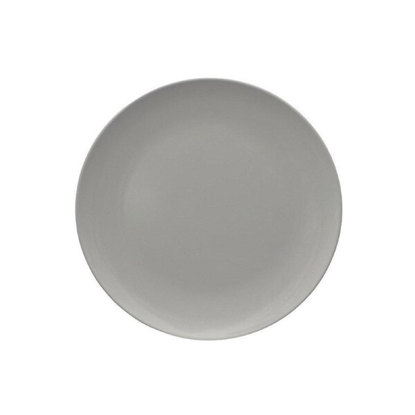 Serroni Colour Melamine Dinner Plate Dusty 25X25X2cm Grey - Dusty Grey
