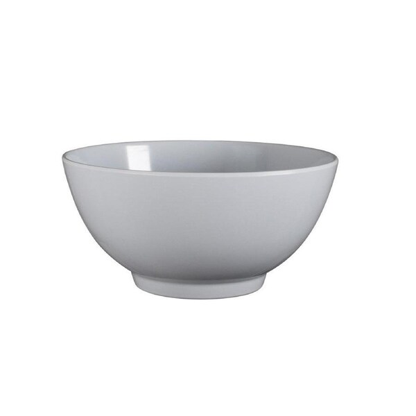 Serroni Two-tone Melamine Bowl 15X15X7.5cm - White