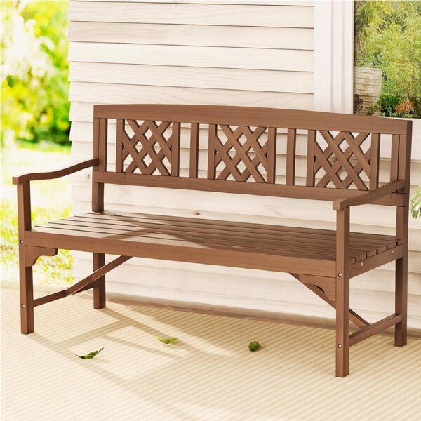 3 Seat Gardeon Wooden Garden Bench Outdoor Chair Lounge Patio Furniture Timber