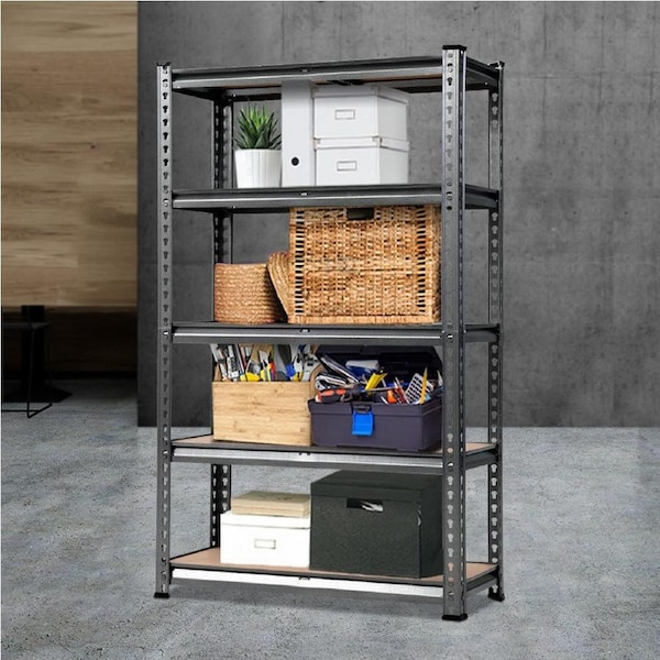 Giantz 1.8M Garage Shelving Warehouse Rack Pallet Racking Storage Shelf Charcoal