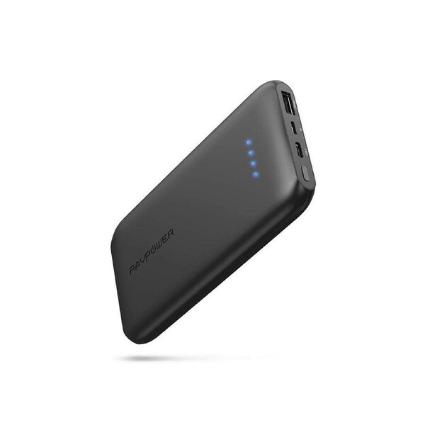 RAVPower 10000mAh 5V 3A USB-C Port Ultra Slim Power Bank