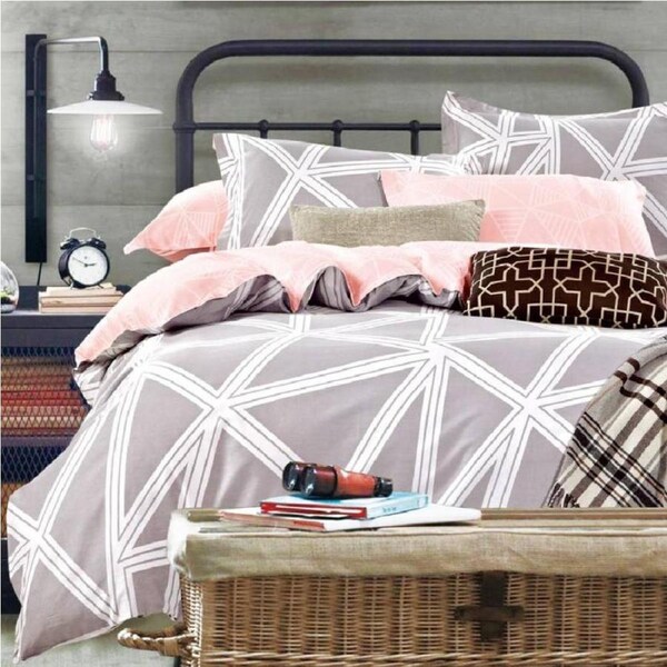 Revery 100% Cotton Quilt Cover Set 300TC King