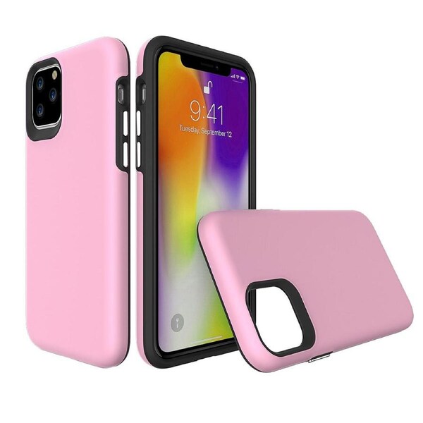 For iPhone 11 Pro Case, Shockproof Protective Strong Cover Pink