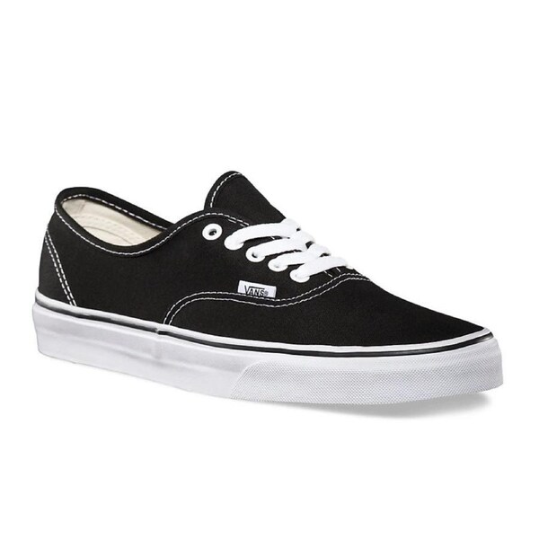 VANS Authentic Shoes Sneakers Classic Skateboard Sneakers Casual - Black/White Men's US 5/Women's US 6.5