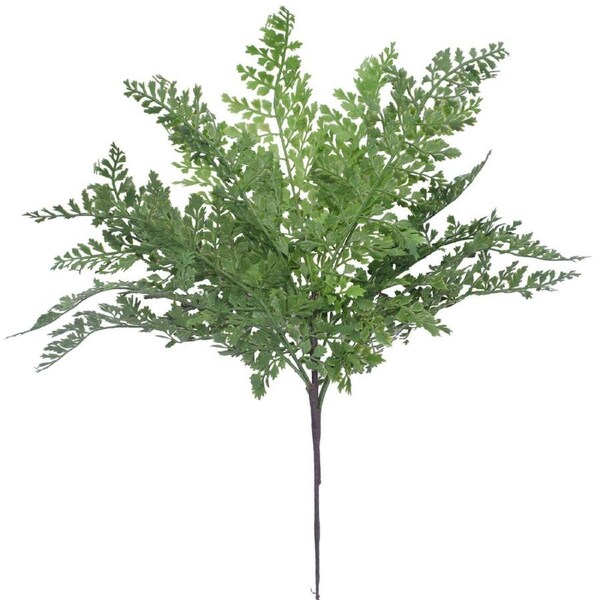 Faux Green Maiden Hair Fern Stem 40cm