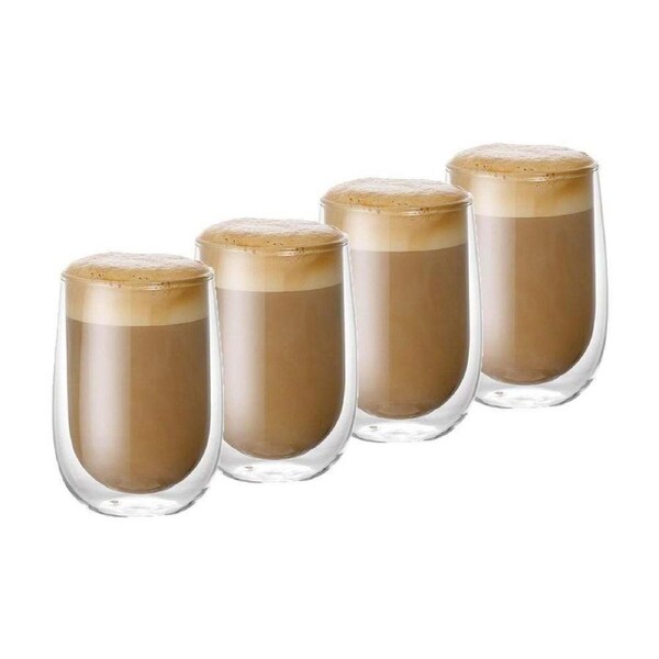 Baccarat Barista Cafe Double Wall Glass Set of 4 350ml