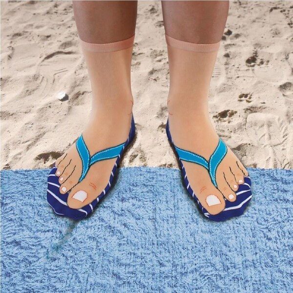 Ginger Fox - Flip Flop Socks