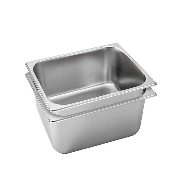 SOGA 2X Gastronorm GN Pan Full Size Stainless Steel Tray 1/2 20cm