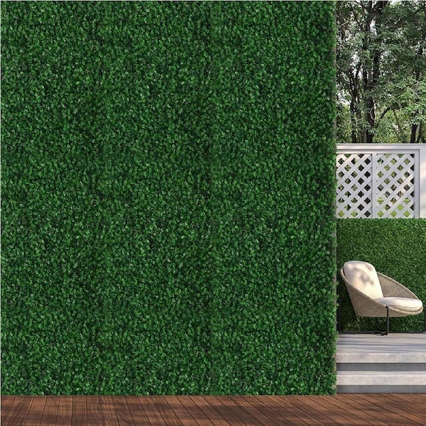 40cm x 60cm 10Pcs Marlow Artificial Grass Green Wall Panels Fake Greenery Turf Mat