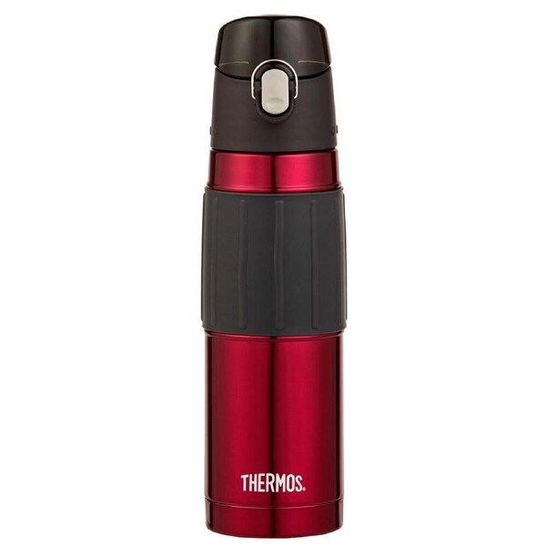 Thermos Vacuum Insulated 530ml Drink Flask Hydration Tumbler Water Bottle Red