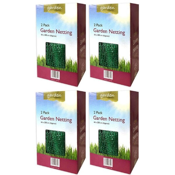 8pc 200 x 66cm Garden/Net Animal/Birds Barrier Protect Netting Plant Cover/Mesh