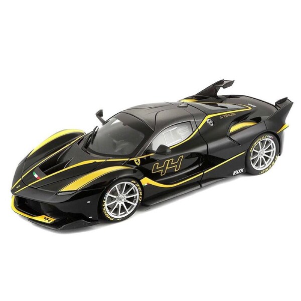 Bburago 1:18 Scale Ferrari Signature FXX-K #44 Diecast Car Vehicle Toy 14y+ BLK
