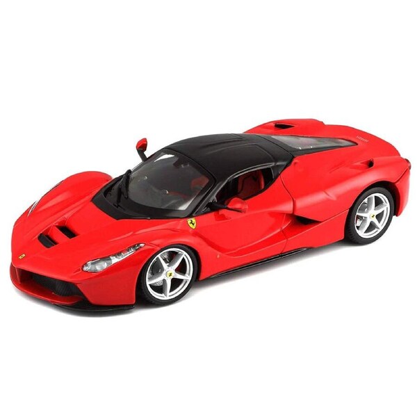 Bburago 1:24 Ferrari Race & Play LaFerrari Racing Diecast Car Toys/Play Red 3y+