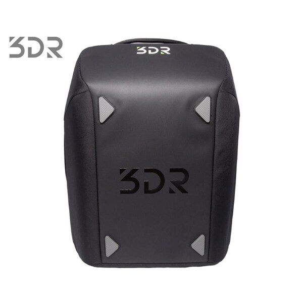 3DR Protective Water Resistant Backpack Bag/Storage Case for Solo Drone Black