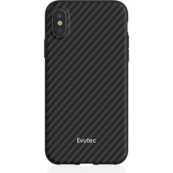 Evutec AER Series Karbon Case Cover Protect f/ iPhone XR w/ Car Vent Mount Black