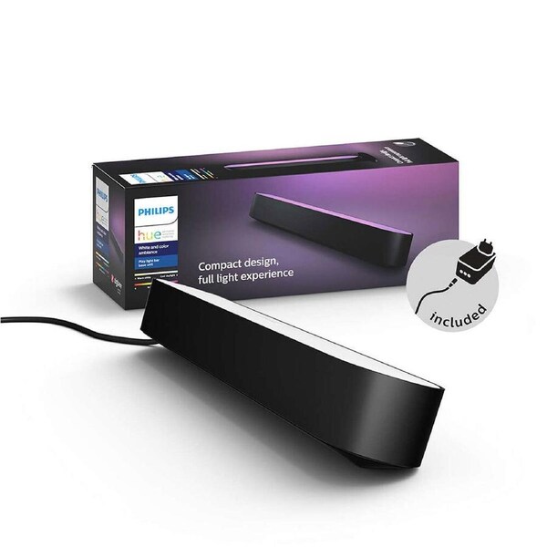 Philips Hue Indoor Play LED Light/Lighting Bar Base Single White/Colour Ambiance