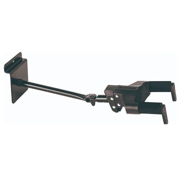 Hercules GSP40SBPLUS AGS Guitar Holder Slatwall Wall Hook Mount/Hanger Rack BLK