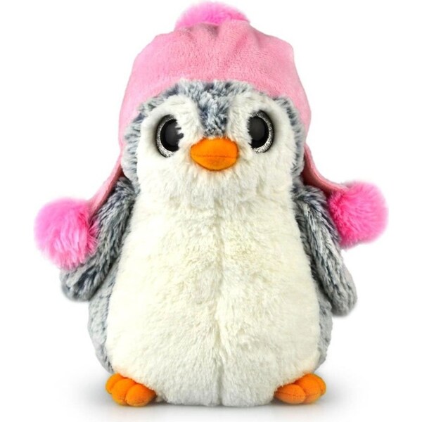 Korimco 29cm Kids/Children Cosy Sparkle Eye Large Penguin Plush Soft Stuffed Toy